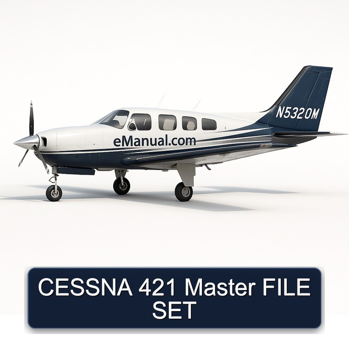 CESSNA 421 Master FILE SET