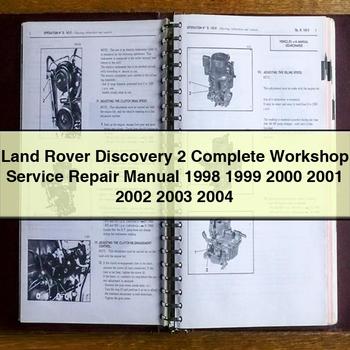 Land Rover Discovery 2 Workshop Service Repair Manual PDF Download