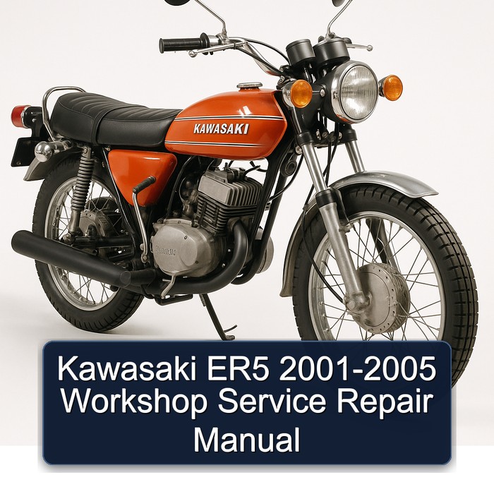 Kawasaki ER5 2001-2005 Workshop Manual de servicio y reparación