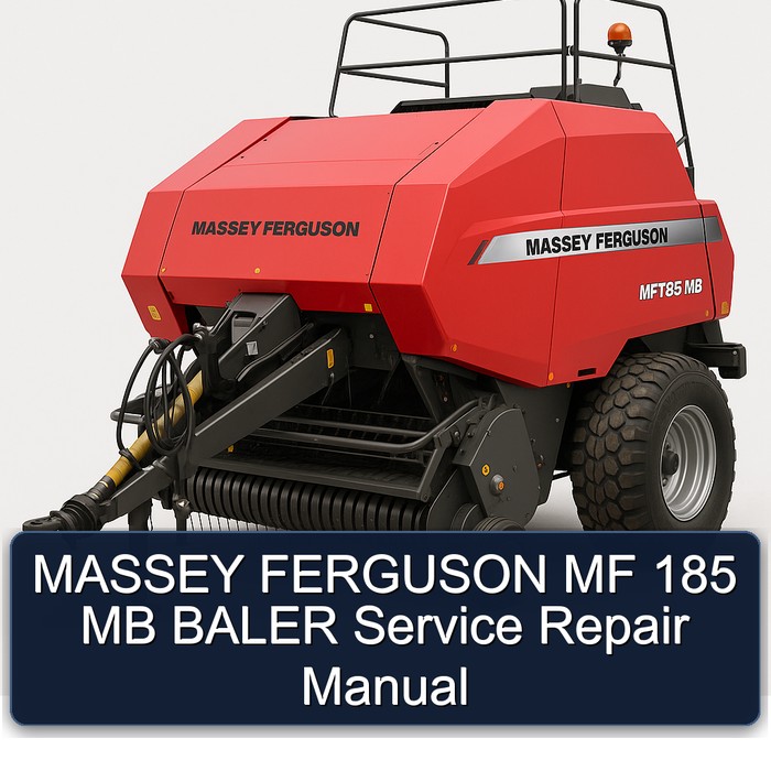 MASSEY FERGUSON MF 185 MB BALER Service Repair Manual 