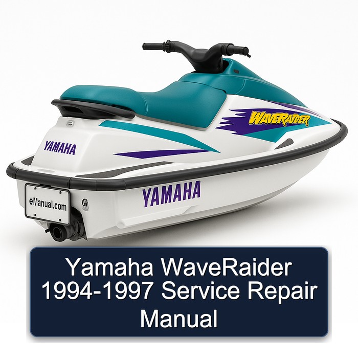 Yamaha WaveRaider 1994-1997 Manual de servicio y reparación