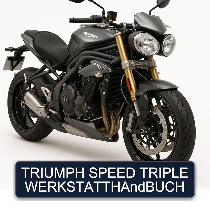 TRIUMPH SPEED TRIPLE WERKSTATTHAndBUCH