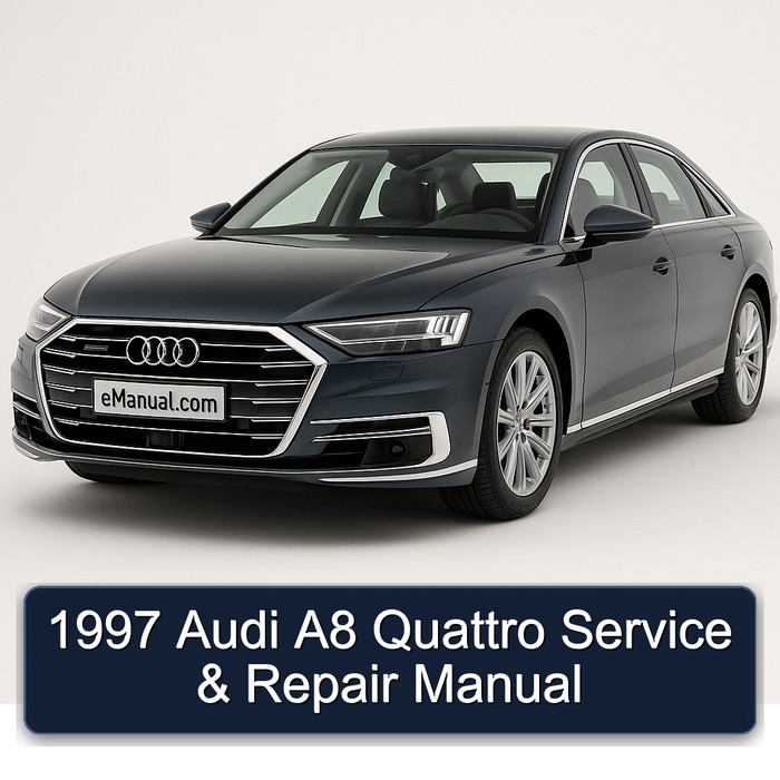 1997 Audi A8 Quattro Service & Repair Manual