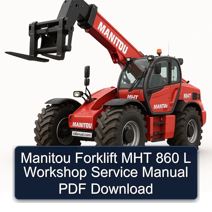 Manual de Servicio Taller Manitou MHT 860 L - PDF