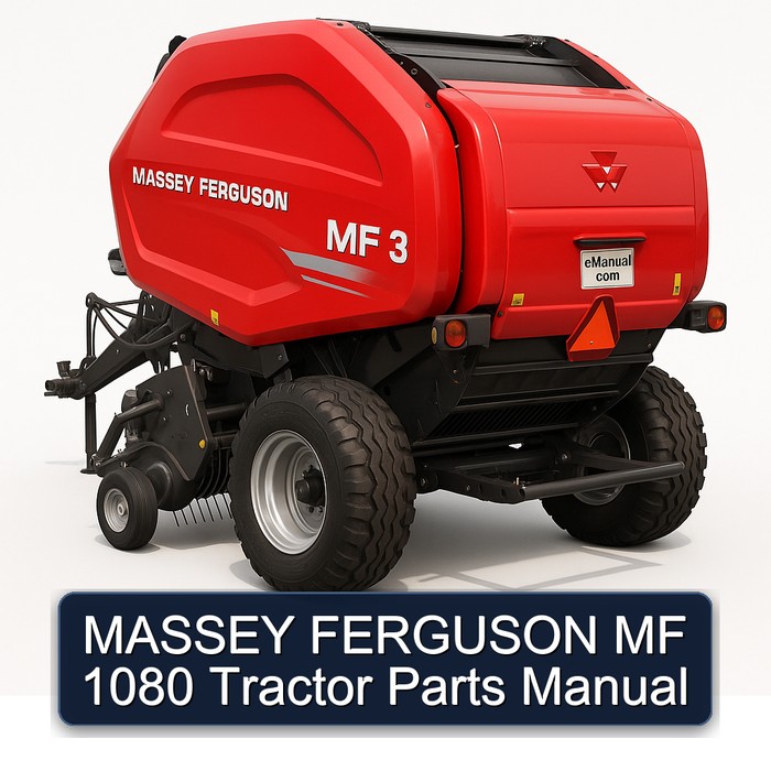 MASSEY FERGUSON MF 1080 Tractor Parts Manual
