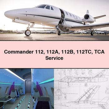 Commander 112 112A 112B 112TC TCA Manual de servicio y reparación
