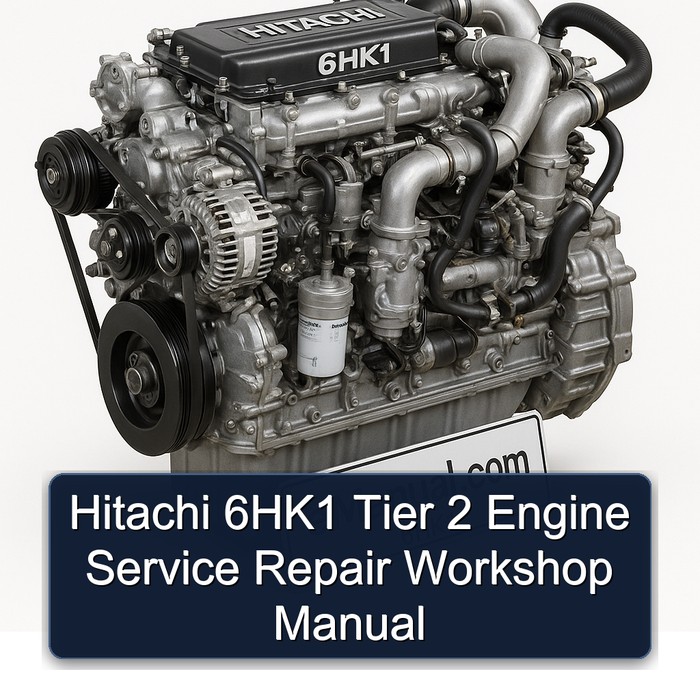 Hitachi 6HK1 Tier 2 Engine Service Repair Workshop Manual