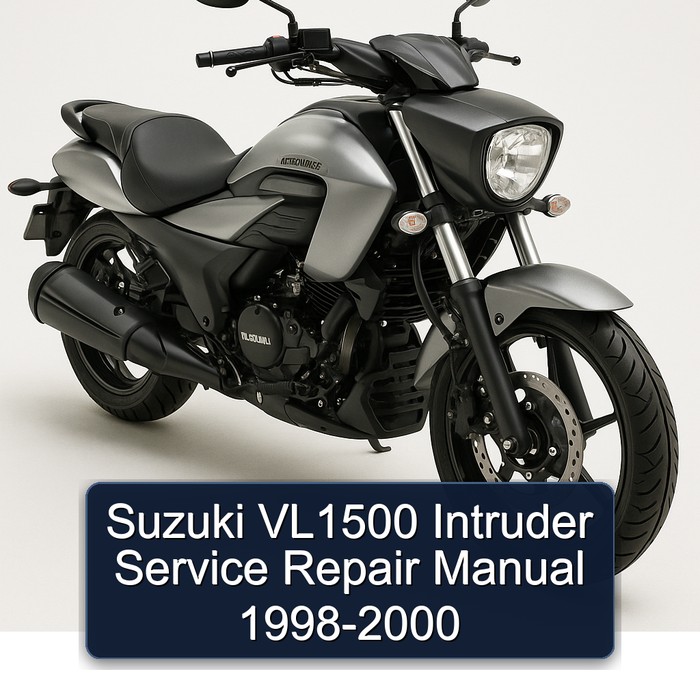 Suzuki VL1500 Intruder Manual de servicio y reparación 1998-2000