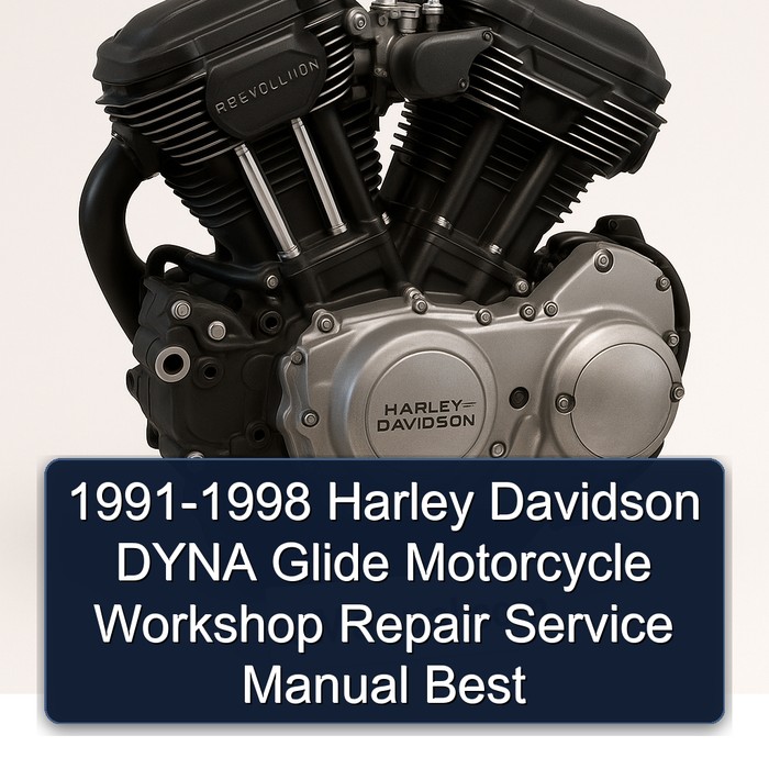 Manual de Reparación para Harley Davidson DYNA Glide (1991-1998)