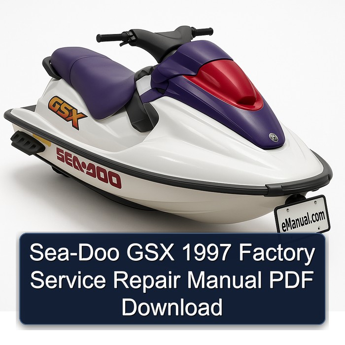 Sea-Doo GSX 1997 Factory Service Repair Manual PDF Download