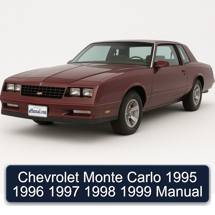 Chevrolet Monte Carlo 1995 1996 1997 1998 1999 Manual