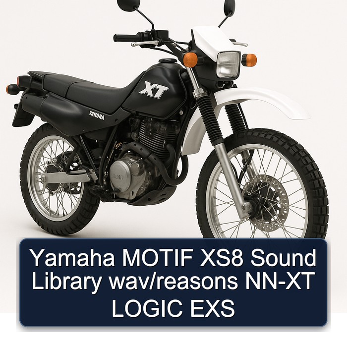 Yamaha MOTIF XS8 Sound Library wav/reasons NN-XT LOGIC EXS
