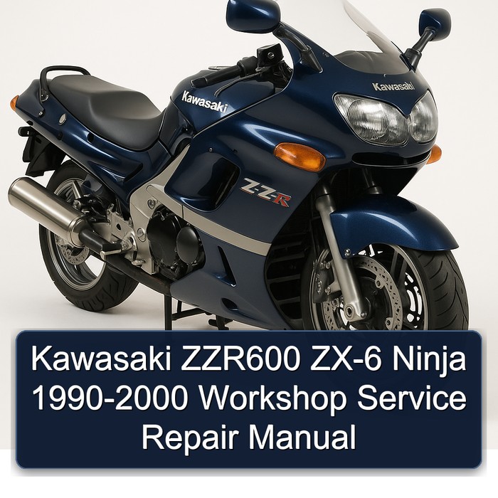 Kawasaki ZZR600 ZX-6 Ninja 1990-2000 Workshop Service Repair Manual