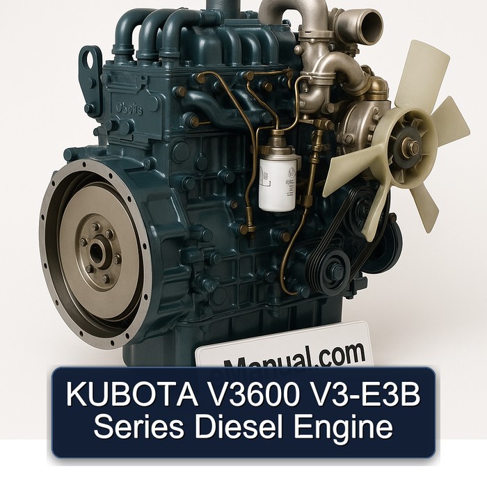 Motor Diésel Kubota V3600 Serie V3-E3B