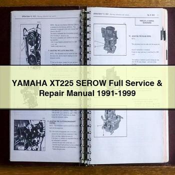 Yamaha XT225 SEROW Full Service & Repair Manual 1991-1999 