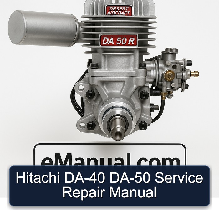 Hitachi DA-40 DA-50 Service Repair Manual 