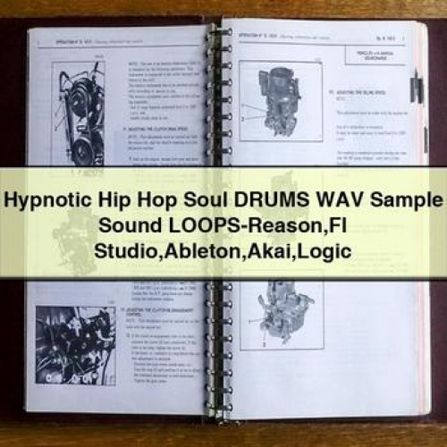 Hypnotic Hip Hop Soul Drums Wav Sample Sound Loops-Reason Fl Studio Ableton Akai Logic PDF Download