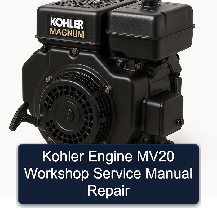 Kohler Motor MV20 Werkstatt-Handbuch