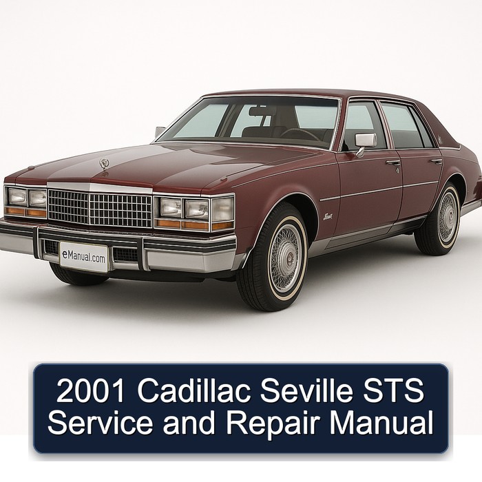 2001 Cadillac Seville STS Manual de servicio y reparación