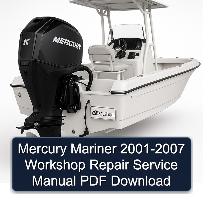 Mercury Mariner 2001-2007 Workshop Repair Service Manual PDF Download