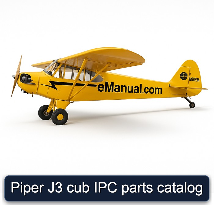 Piper J3 cub IPC parts catalog
