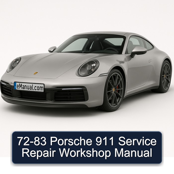 72-83 Porsche 911 Service Repair Workshop Manual