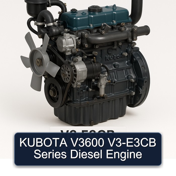 Motor Diésel KUBOTA V3600 V3-E3CB