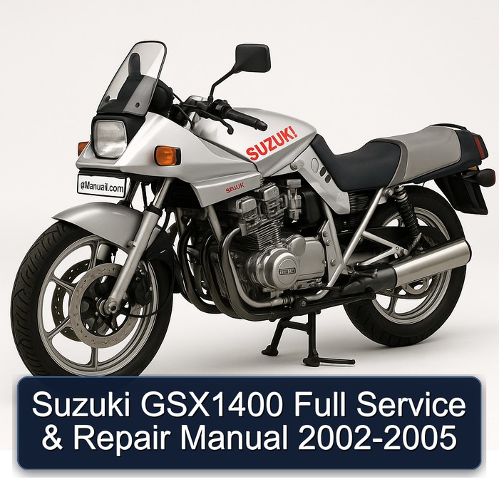 Suzuki GSX1400 Full Service & Repair Manual 2002-2005