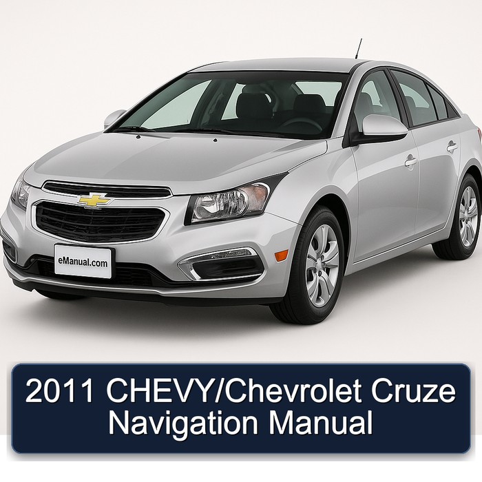 2011 CHEVY/Chevrolet Cruze Navigation Manual
