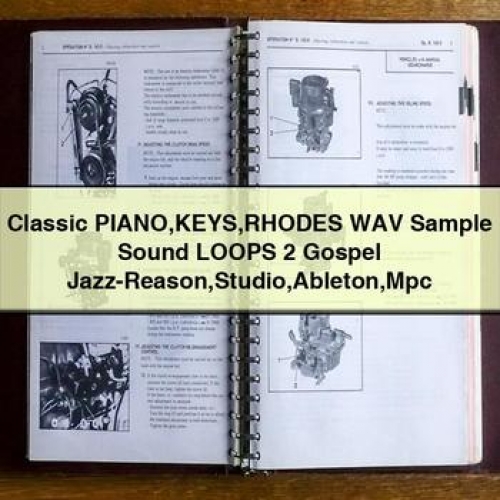 Classic Piano Keys Rhodes Wav Sample Sound Loops 2 Gospel Jazz-Reason Studio Ableton Mpc PDF Download