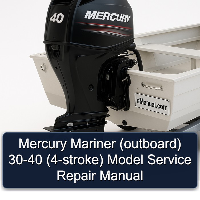 Mercury Mariner (outboard) 30-40 (4-stroke) Model Manual de servicio y reparación