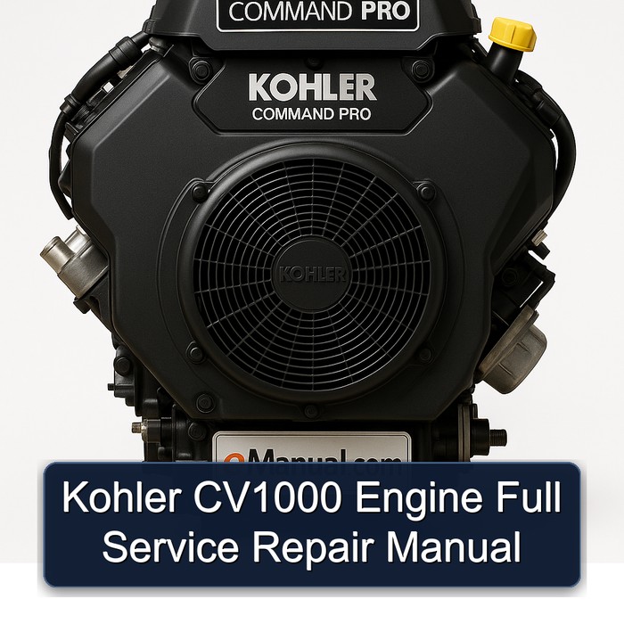 Kohler CV1000 Engine Full Service Repair Manual
