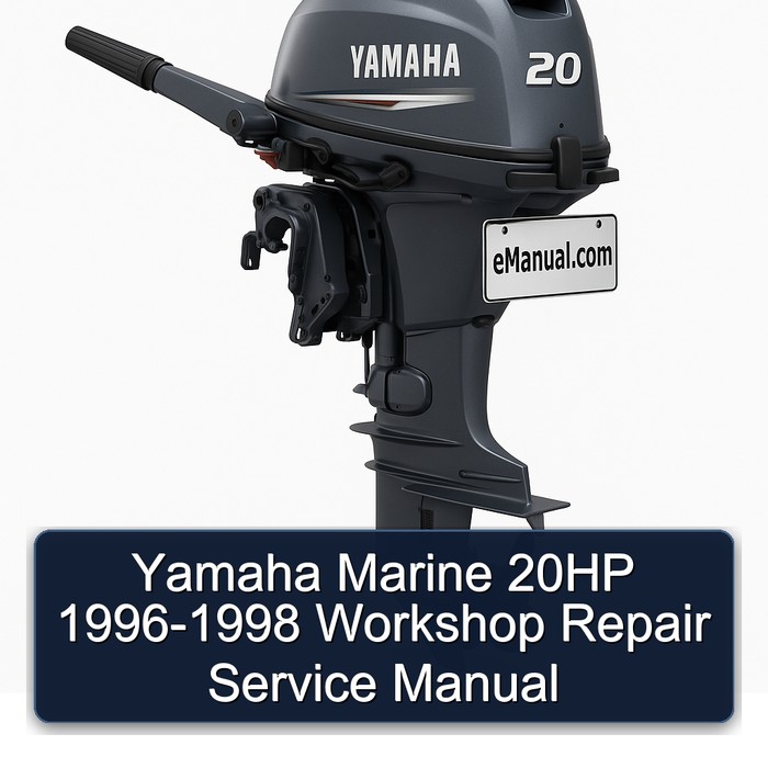 Yamaha Marine 20HP 1996-1998 Workshop Repair Service Manual 