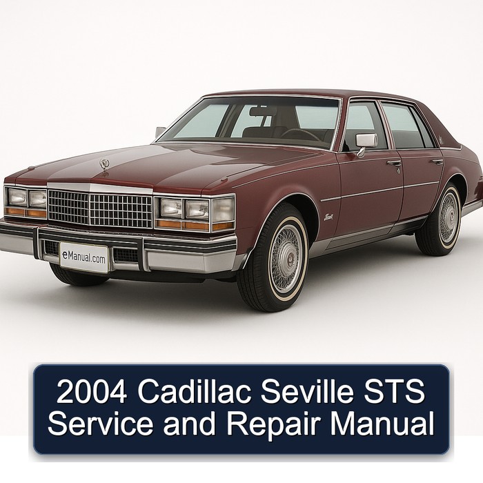 2004 Cadillac Seville STS Manual de servicio y reparación