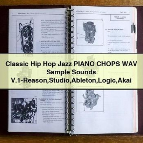 Classic Hip Hop Jazz Piano Chops Wav Sample Sounds V.1-Reason Studio Ableton Logic Akai PDF Download