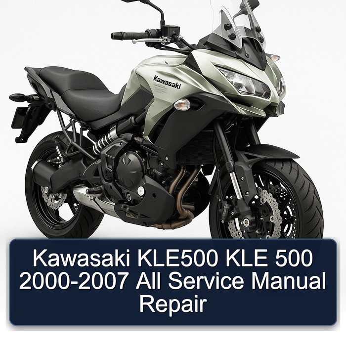 Kawasaki KLE500 KLE 500 2000-2007 All Service Manual Repair