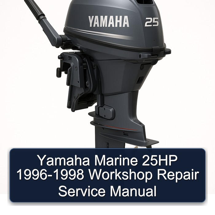 Yamaha Marine 25HP 1996-1998 Workshop Repair Service Manual