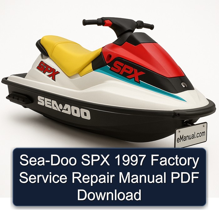 Sea-Doo SPX 1997 Factory Service Repair Manual PDF Download