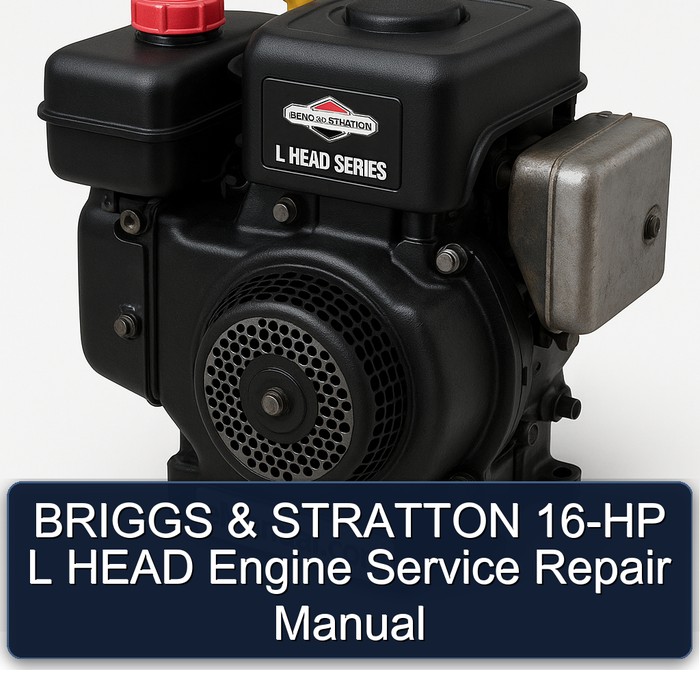 BRIGGS & STRATTON 16-HP L HEAD Engine Manual de servicio y reparación