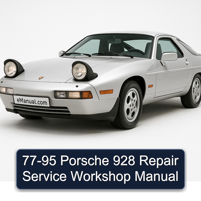 77-95 Porsche 928 Repair Service Workshop Manual