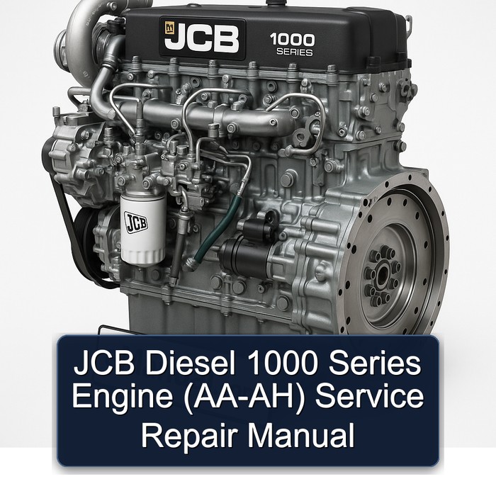 JCB Diesel 1000 Series Engine (AA-AH) Service Repair Manual 