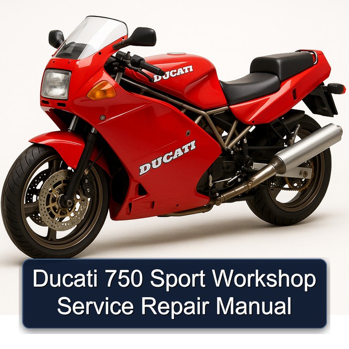Ducati 750 Sport Workshop Manual de servicio y reparación