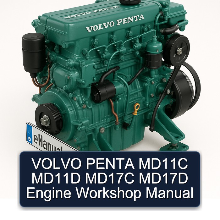 VOLVO PENTA MD11C MD11D MD17C MD17D Engine Workshop Manual