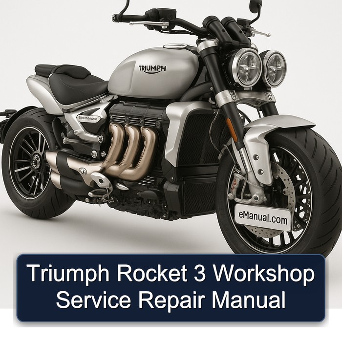 Triumph Rocket 3 Workshop Manual de servicio y reparación