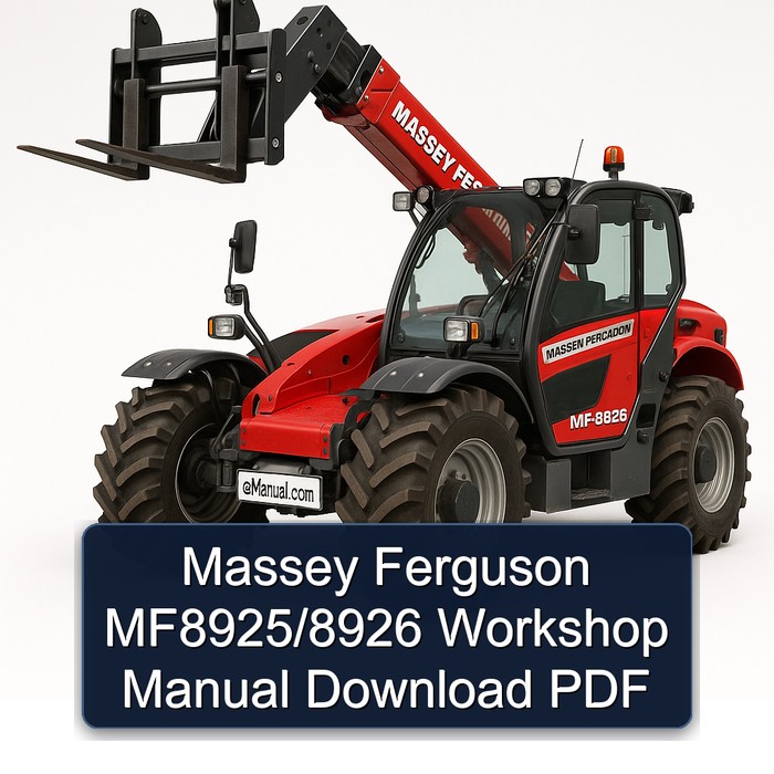Manual de taller Massey Ferguson MF8925/8926 (PDF)