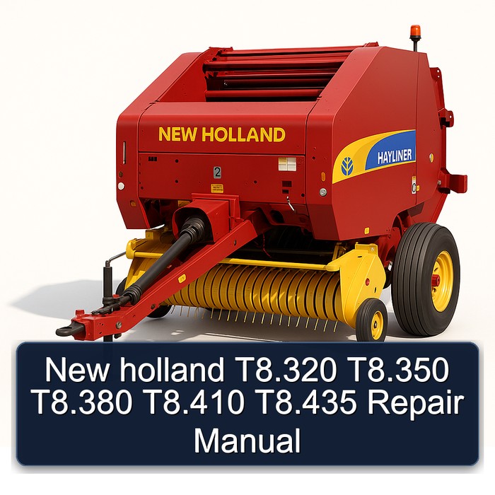 Manual de Reparación New Holland T8.320-T8.435