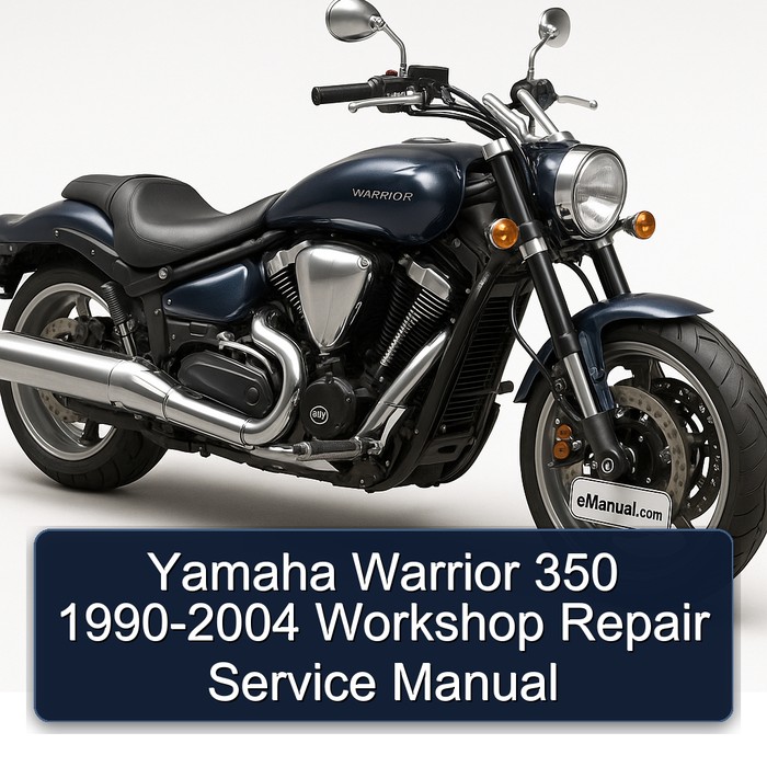 Yamaha Warrior 350 1990-2004 Workshop Repair Service Manual