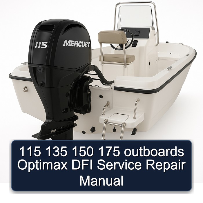 115 135 150 175 outboards Optimax DFI Manual de servicio y reparación