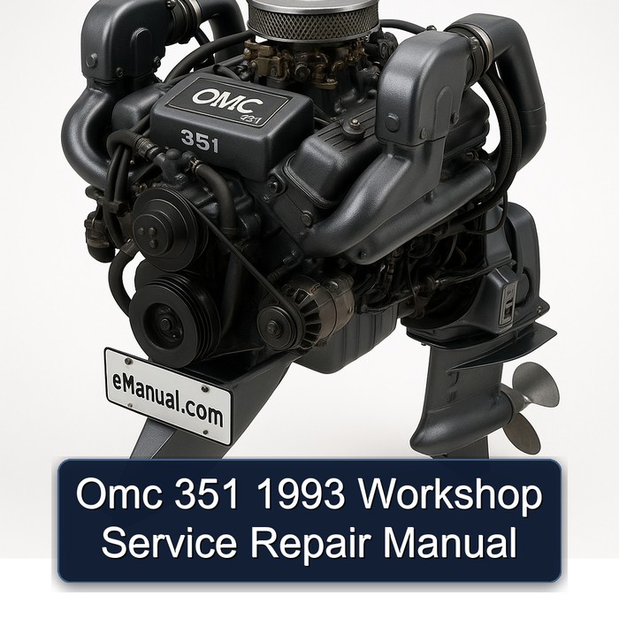 Omc 351 1993 Workshop Service Repair Manual 