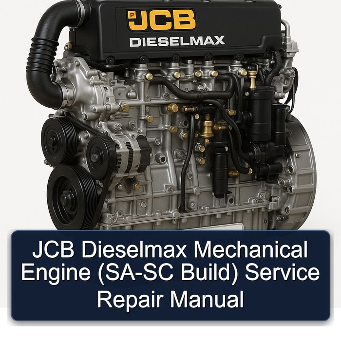 JCB Dieselmax Mechanical Engine (SA-SC Build) Service Repair Manual